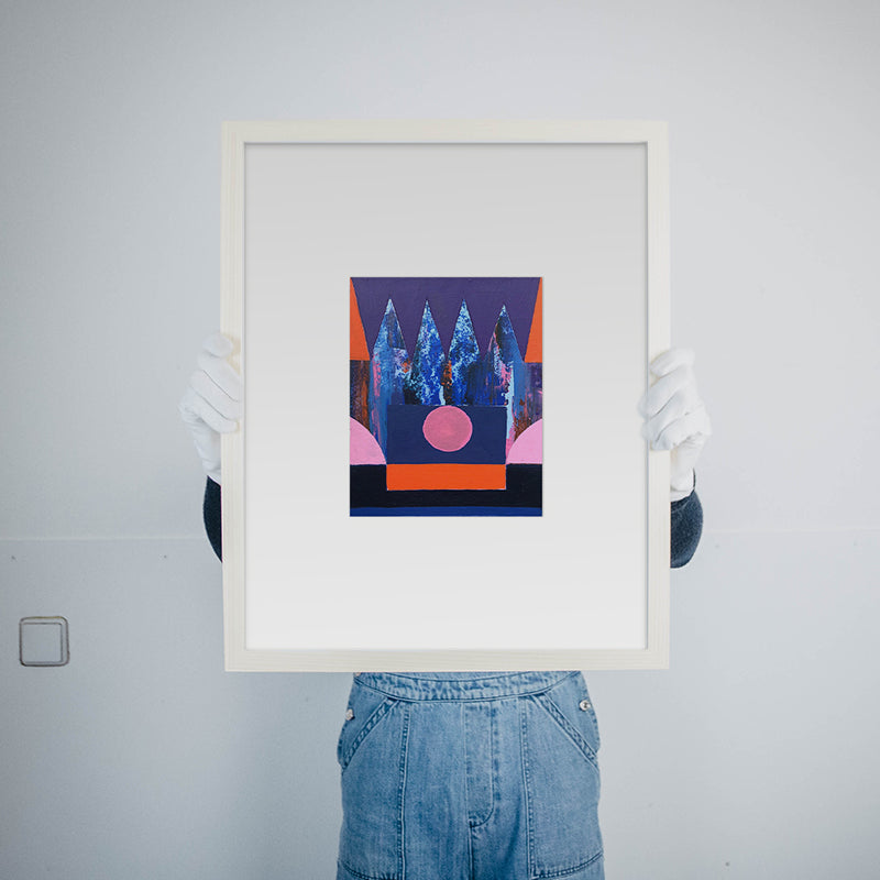 Roberto Rivadeneira Spiky feeling Kunst100 Rahmen