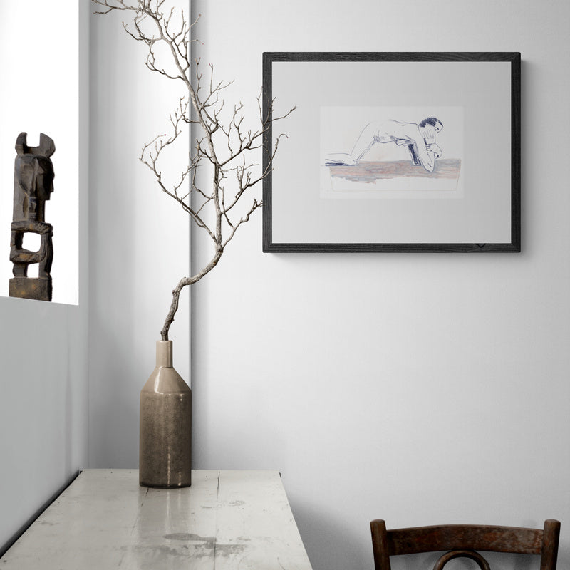Jonathan Esperester Julia kniend Interior