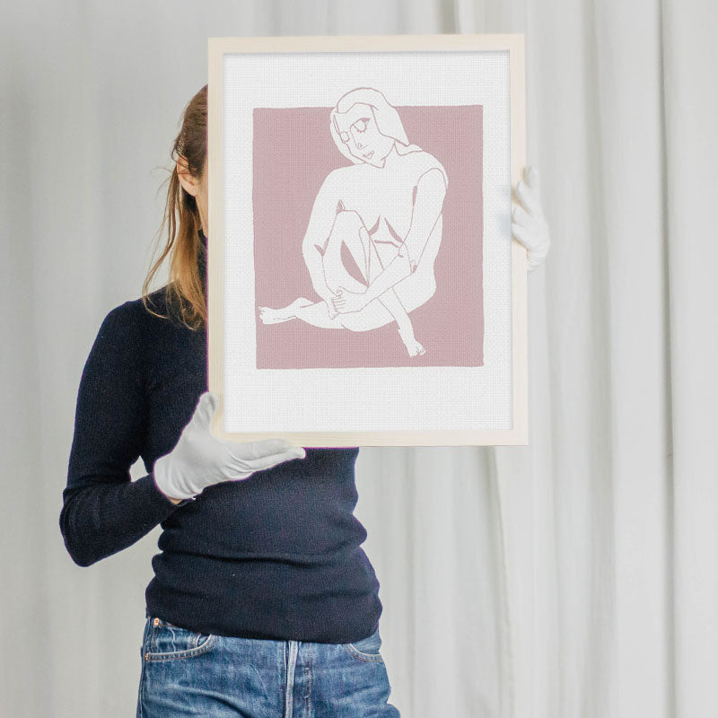 Valentina Schmidt #bodyshapes4 Kunst100 Rahmen