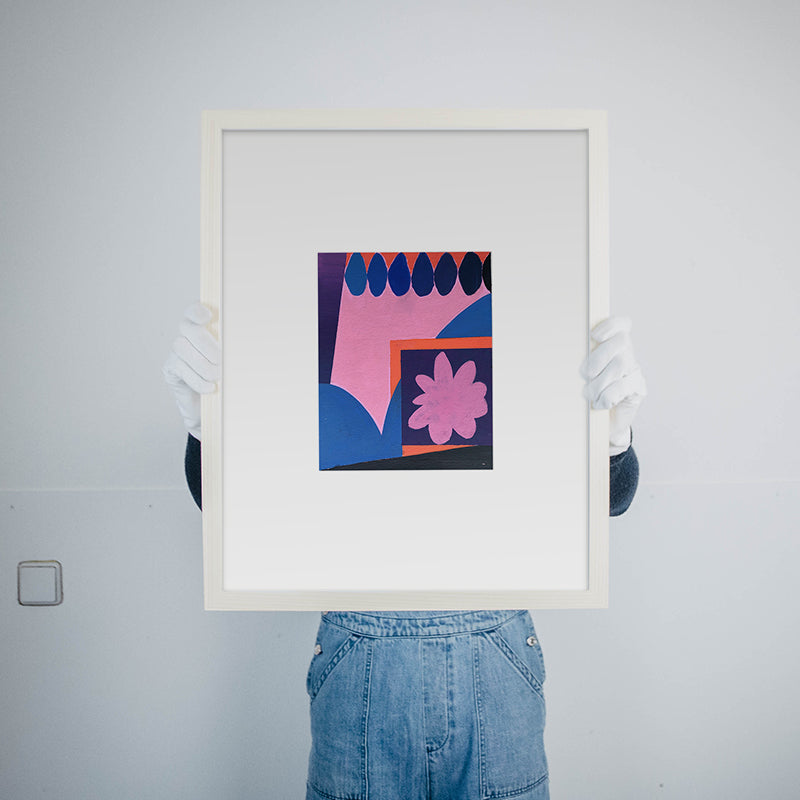 Roberto Rivadeneira Window view Kunst100 Rahmen