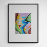 Gamze Yalçin Song of colors  Frame Grey Grau