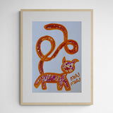 Vreni Frost Not Garfield Frame Wood Holz