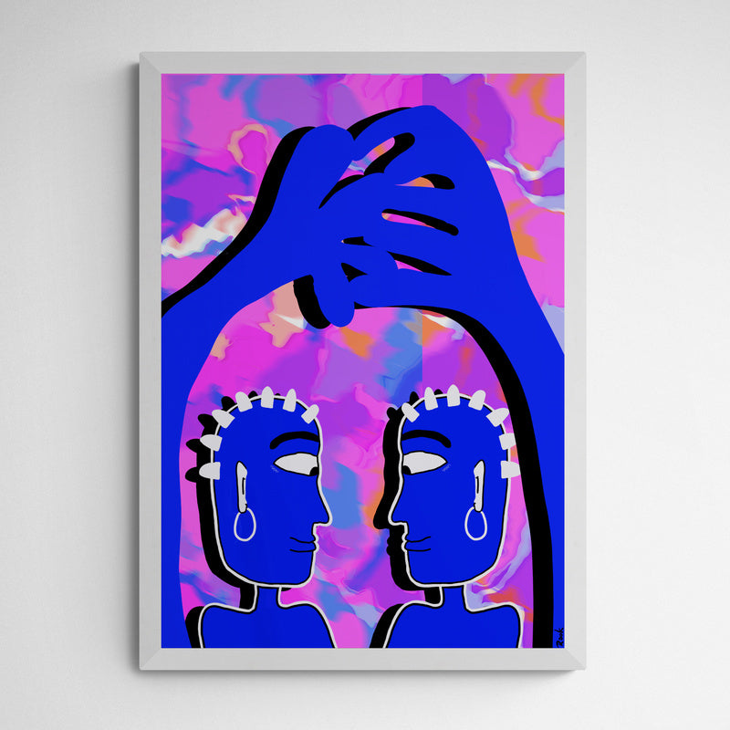 Amelie Rook Feeling safe Frame White Weiß