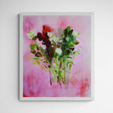 Kunst100 Isabel Monti Calling Card Frame White Weiß Weiß
