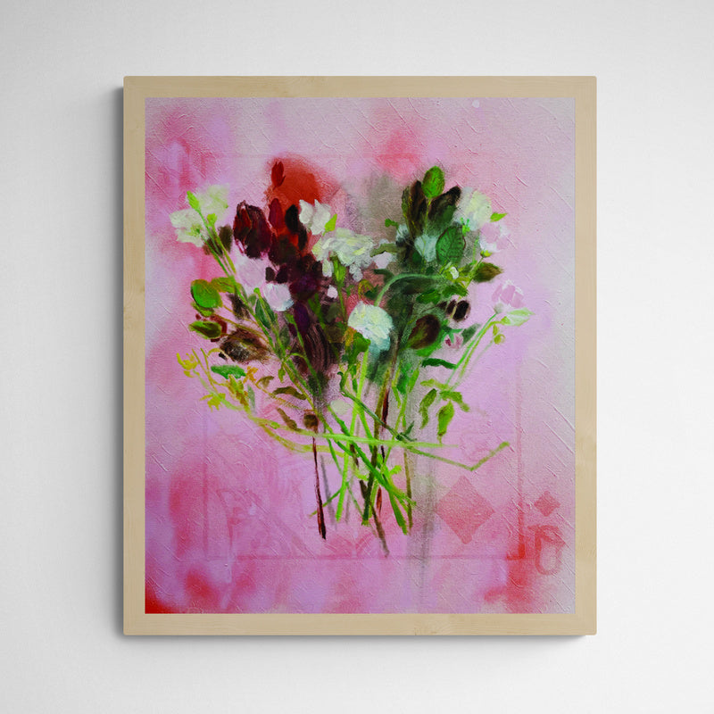 Kunst100 Isabel Monti Calling Card Frame Wood Fichte Fichte
