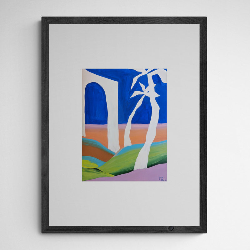 Gamze Yalçin The way of blue Frame Grey Grau