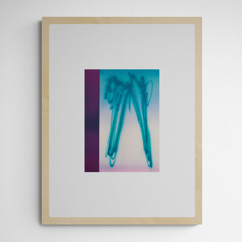 Roberto Rivadeneira Blurry lines 002 Frame Wood Holz