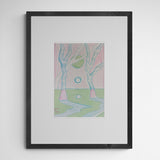 Gamze Yalçin sketch of last night  Frame Grey Grau