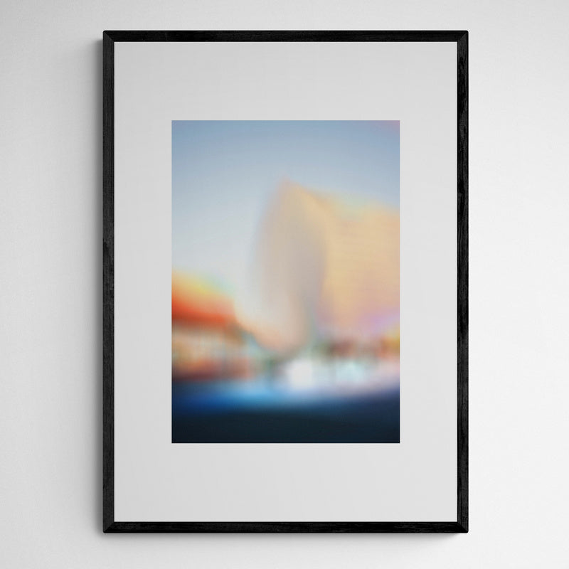 London in January Frame Black Schwarz