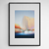  London in January Frame Grey Grau