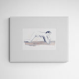 Jonathan Esperester Julia kniend Frame White Weiß