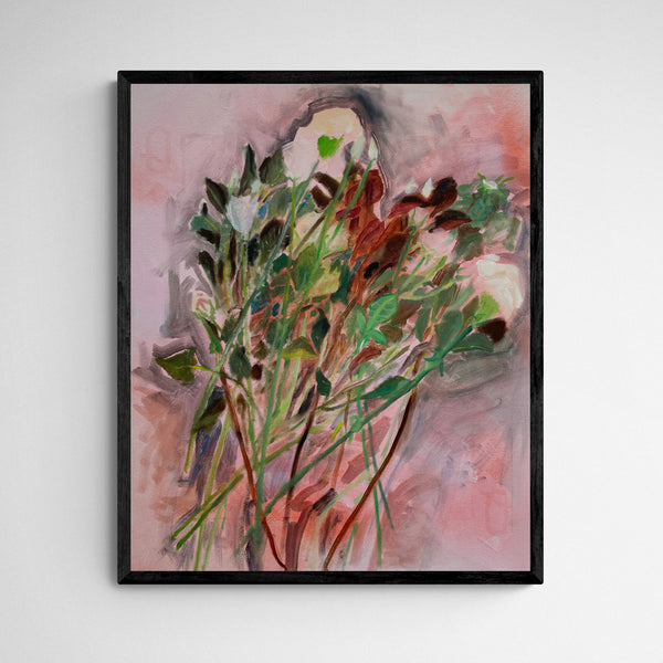 Isabel Monti  She who resides in my heart  Frame Black Schwarz