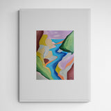 Gamze Yalçin Song of colors  Frame White Weiß