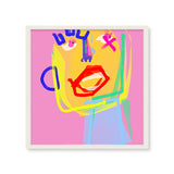BIAS ALL YELLOW Kunst100 Weiß