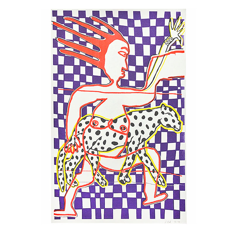 Amelie Rook big kitten Kunst100 Square