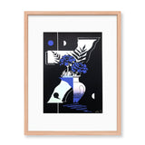 Roberto Rivadeneira Tones of blue Kunst100 Fichte