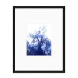 ANNAMARIAANGELIKA Tree Huaraz dark blue Series Kunst100 Schwarz
