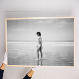 Daniela Torres Gabriel at Ecuadorian beach Kunst100 Rahmen