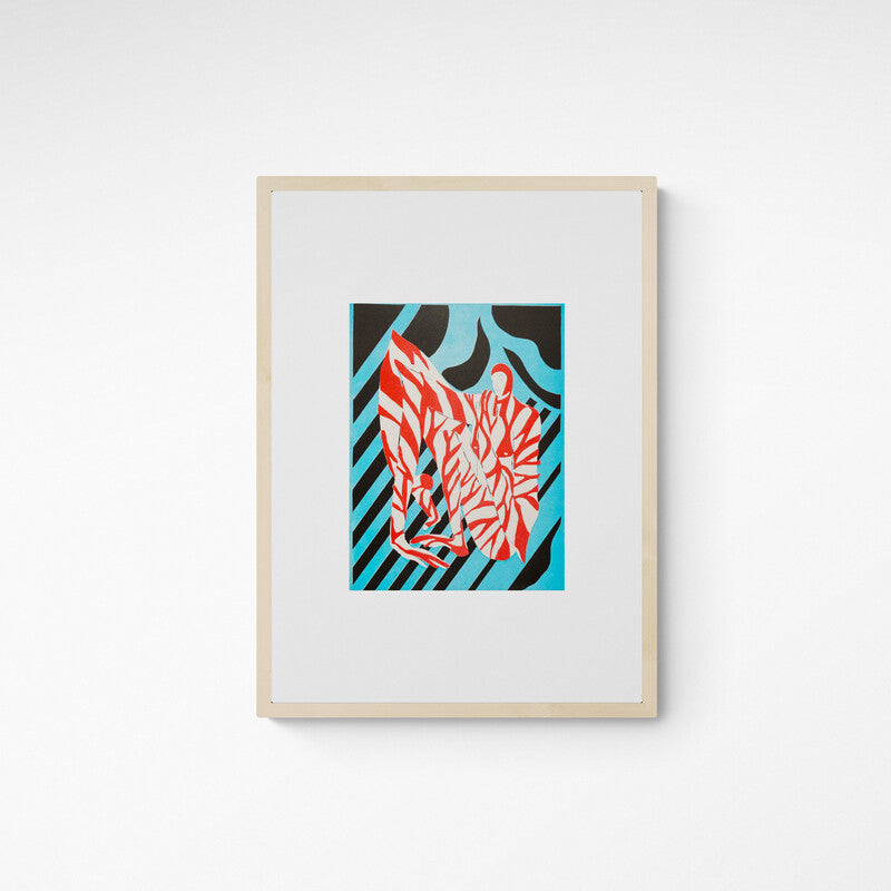 Ernst van Hoek Tigermensch Kunst100 Fichte