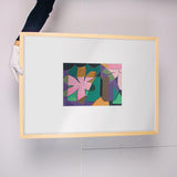 Roberto Rivadeneira Garden study 004 Kunst100 Rahmen
