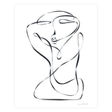 Vera Hilmars grounded she Kunst100 Square