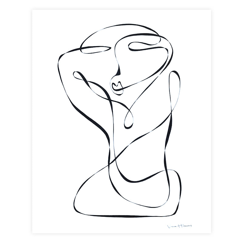 Vera Hilmars grounded she Kunst100 Square