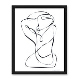 Vera Hilmars grounded she Kunst100 Schwarz