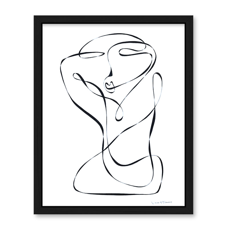Vera Hilmars grounded she Kunst100 Schwarz