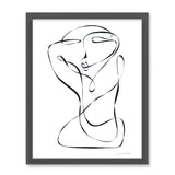 Vera Hilmars grounded she Kunst100 Grau