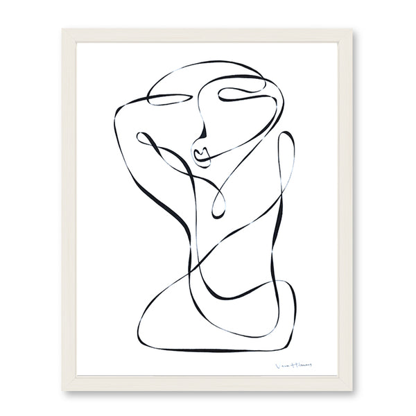 Vera Hilmars grounded she Kunst100 Weiß
