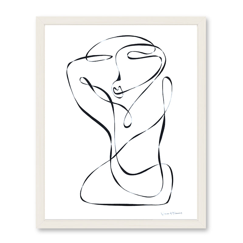 Vera Hilmars grounded she Kunst100 Weiß