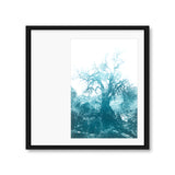 ANNAMARIAANGELIKA Tree Huaraz big dark green series Kunst100 Schwarz