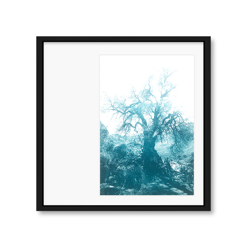 ANNAMARIAANGELIKA Tree Huaraz big dark green series Kunst100 Schwarz