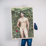 Daniela Torres Paolo in his garden Kunst100 Rahmen
