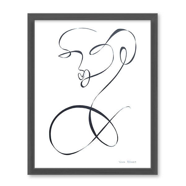 Vera Hilmars is it you is it me Kunst100 Grau