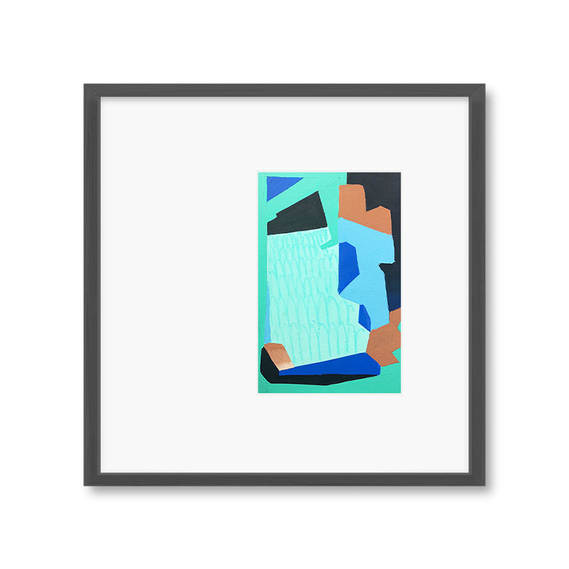 Roberto Rivadeneira Jungle study 003 Kunst100 Grau