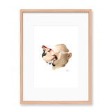 Claudia Tyborski Deconstructed Portrait - Lovers Kunst100 Fichte
