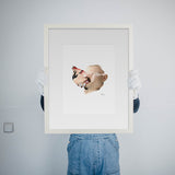 Claudia Tyborski Deconstructed Portrait - Lovers Kunst100 Rahmen
