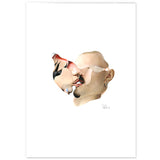 Claudia Tyborski Deconstructed Portrait - Lovers Kunst100 Square