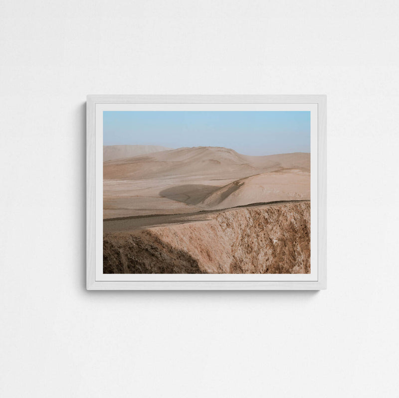 Iryt by Irene Tondelli Desert Frame White Weiß