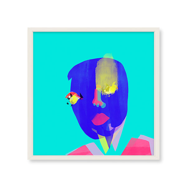 BIAS PURPLE RAIN Kunst100 Weiß