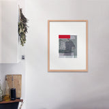 Claudia Tyborski Roter Block (Original) Kunst100 Interior