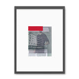 Claudia Tyborski Roter Block (Original) Kunst100 Grau