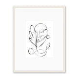 Vera Hilmars Round faces Kunst100 Weiß