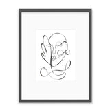 Vera Hilmars Round faces Kunst100 Grau