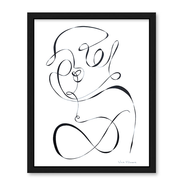 Vera Hilmars soul soul alone Kunst100 Schwarz