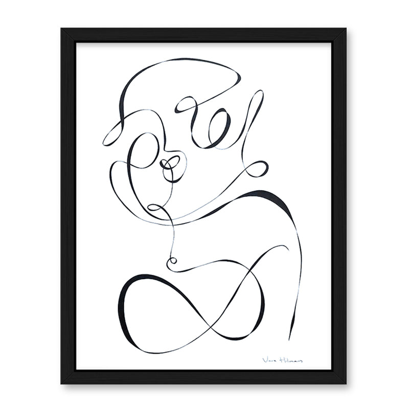 Vera Hilmars soul soul alone Kunst100 Schwarz