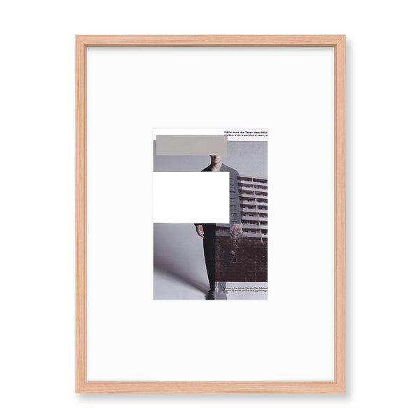 Claudia Tyborski Weißer und grauer Block (Original) Kunst100 Fichte